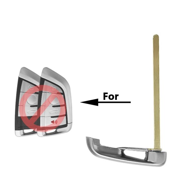 BMW Emergency Key Blade Replacement For NBGIDGNG1 / N5F-ID21A | Aftermarket
